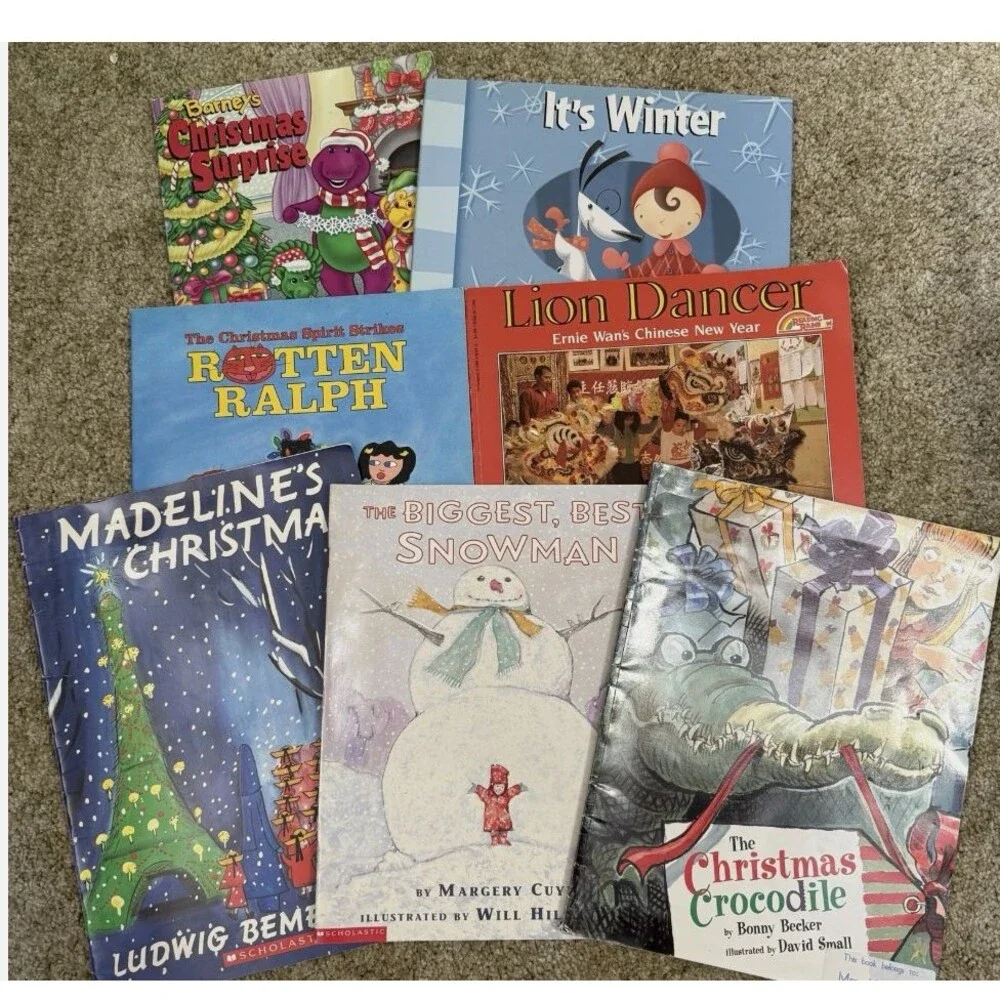 HUGE 42 Childrens BOOK Lot ~ Random Mix - Reading Teacher Picks -Workbooks HC PB